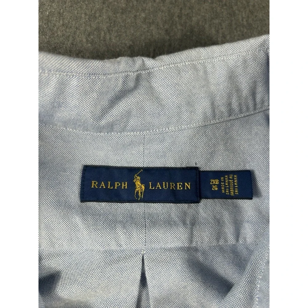 Polo Ralph Lauren Classic Fit Oxford American Flag All Over Embroidered Short Sl